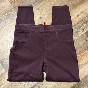SPANX Deep plum Leggings